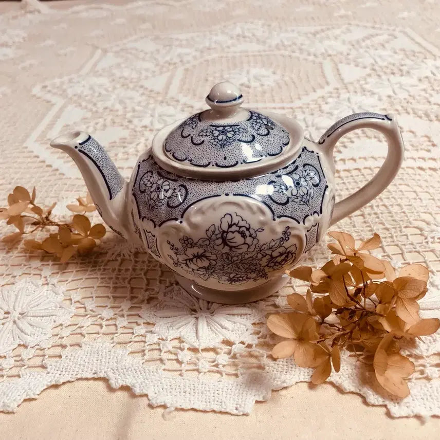 [BUNJANG] Antique Sadler Afternoon Tea Collection Teapot / 앤틱 빈티지 영국 새들러 애프터눈티 콜렉션 티팟 주전자