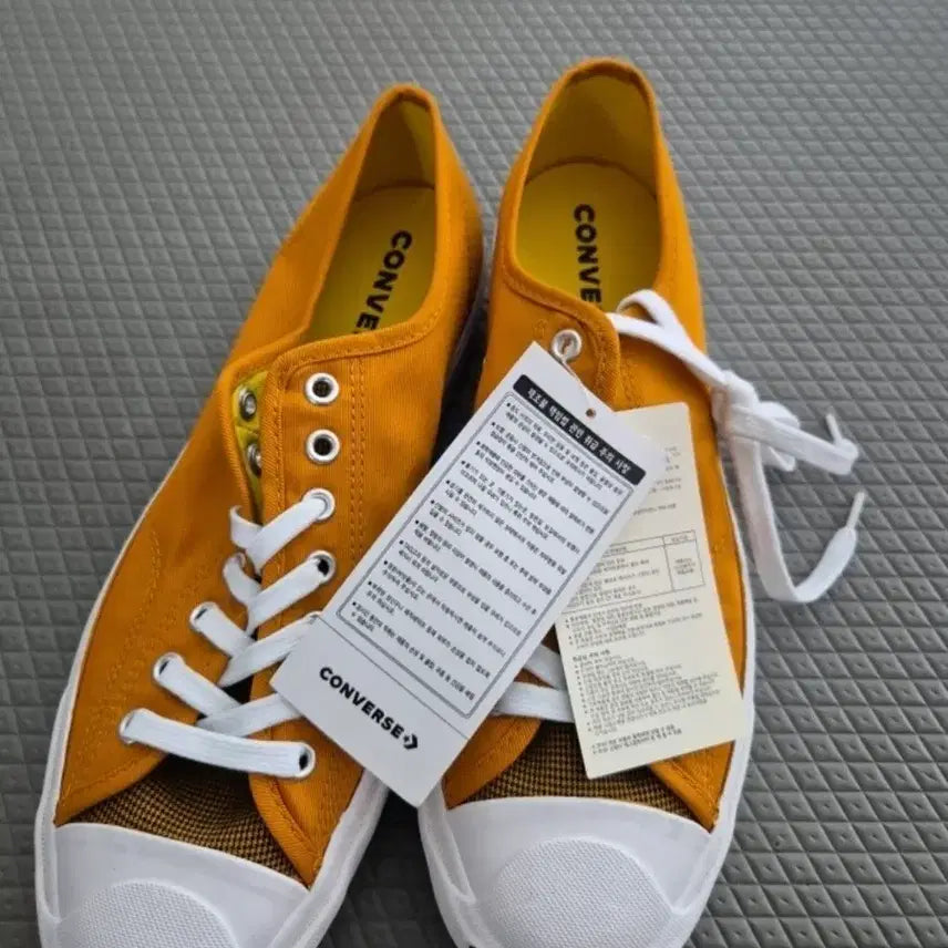 [BUNJANG] Converse Jack Purcell Saffron Yellow Sneakers (270mm) / 컨버스 잭퍼셀 새상품 270