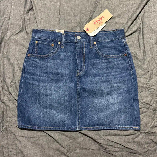 [BUNJANG] Levi's Classic Denim Mini Skirt - Size 30 / Levis Classic Denim Mini Skirt Sz 30