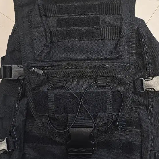 [BUNJANG] Black Tactical Backpack / 블랙 택티컬 백팩, 사용감 적습니다.