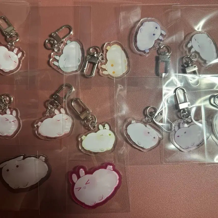 [BUNJANG] Spare Special Force Rabbit Keyring Bundle / 잉여특공대 토끼 키링 일괄 판매합니다