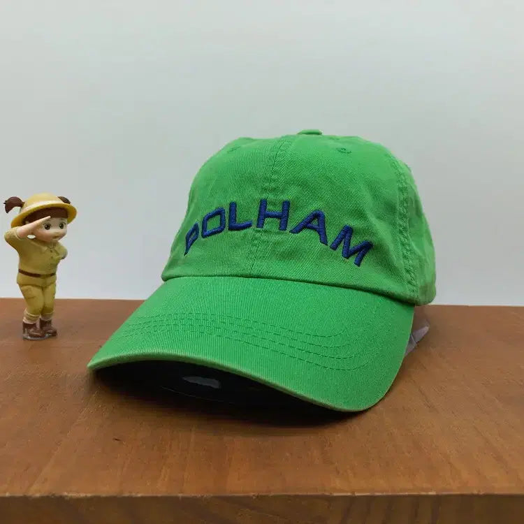 [BUNJANG] POLHAM Lucky Green Daily Cap Hat / 데일리 캡모자 폴햄 POLHAM 럭키 그린