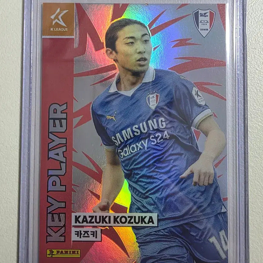 [BUNJANG] 2024 K League Kazuki Key Player Red Card / 2024 k리그 파니니 카즈키 키플레이어 레드카드 수원삼성블루윙즈