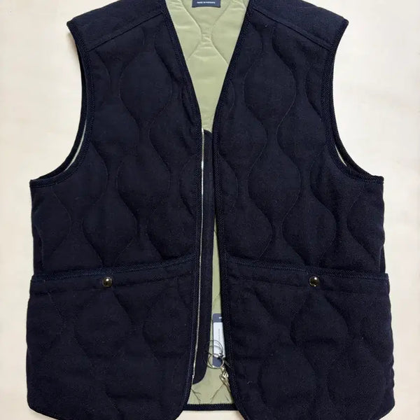 [BUNJANG] Drakes Melton Wool Vest 40 / 드레익스 멜튼울 베스트 40