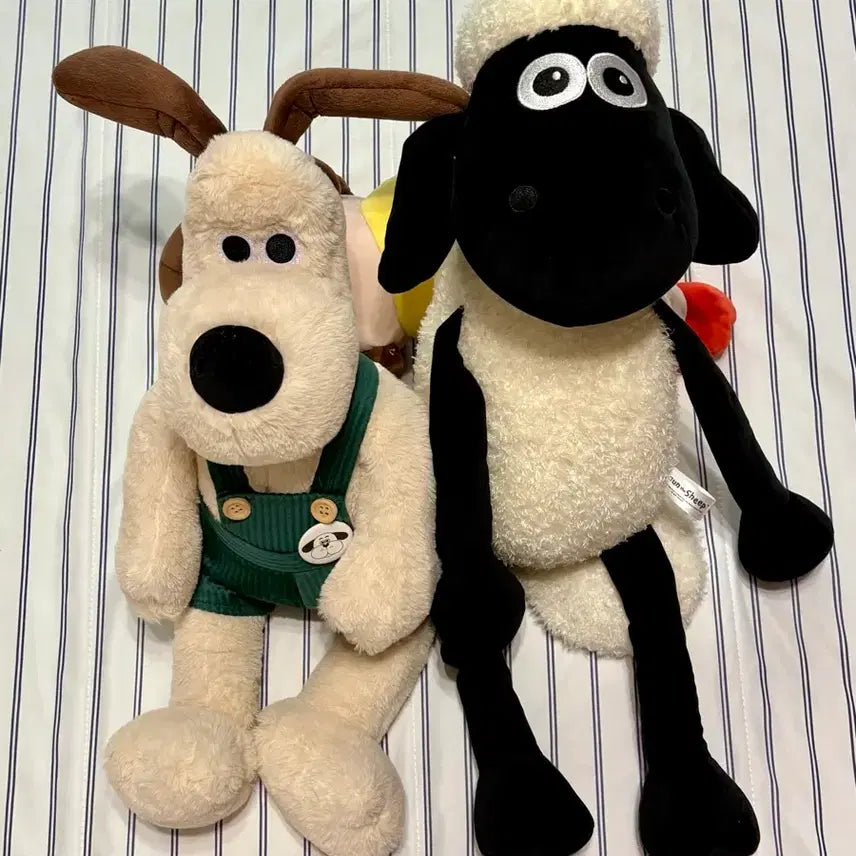 [BUNJANG] Wallace & Gromit Sheep Plush Toy Set / 월레스와 그로밋 양 인형 세트