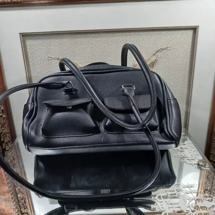 [BUNJANG] Black Tote Bag / 검정색 토트백