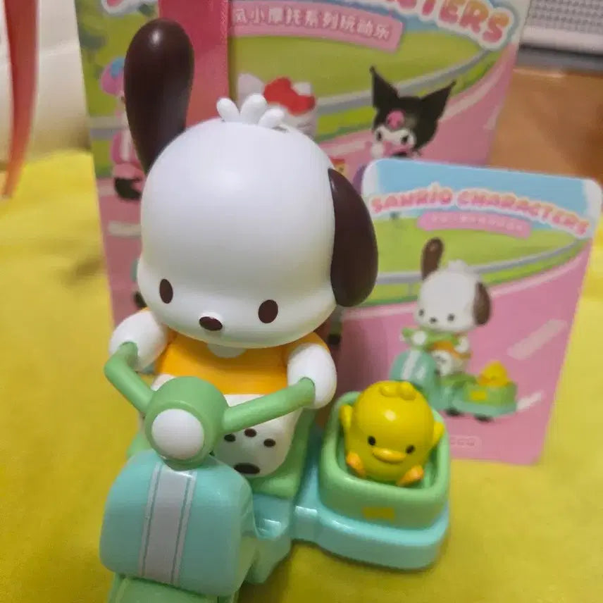 [BUNJANG] Sanrio Pochacco Scooter Series Pull-back Toy / 산리오 부릉부릉 스쿠터 시리즈 포차코