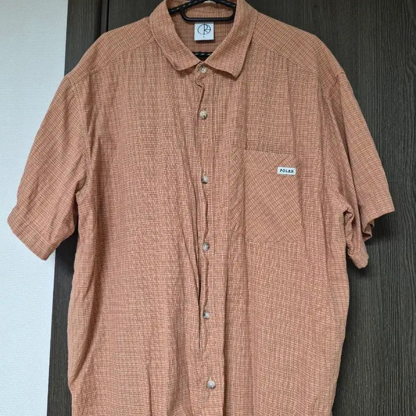 [BUNJANG] Polar Skate Co. Mitchell Check Shirt L / 폴라스케이트 미첼 체크 셔츠 L 러스트