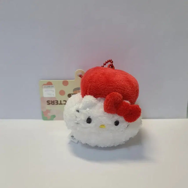 [BUNJANG] Sanrio Tuna Sushi Hello Kitty Plush Keychain / [새상품] 산리오 참치초밥 헬로키티 인형 키링