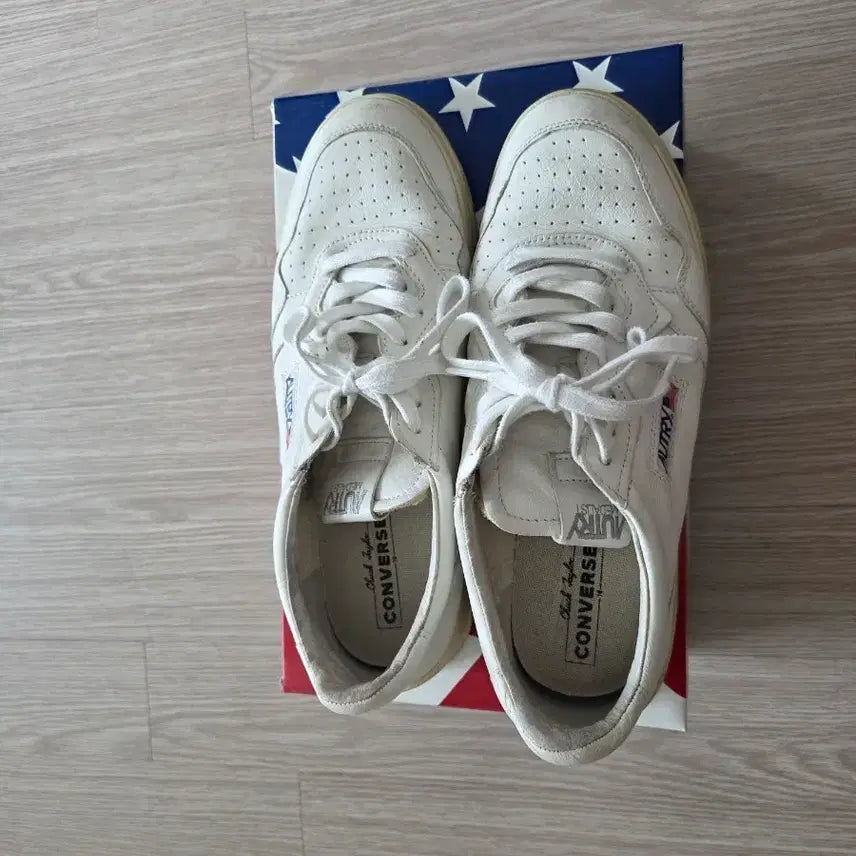 [BUNJANG] Autry Medalist 44 Goat Skin Sneakers / 오트리 메달리스트 44 고트스킨