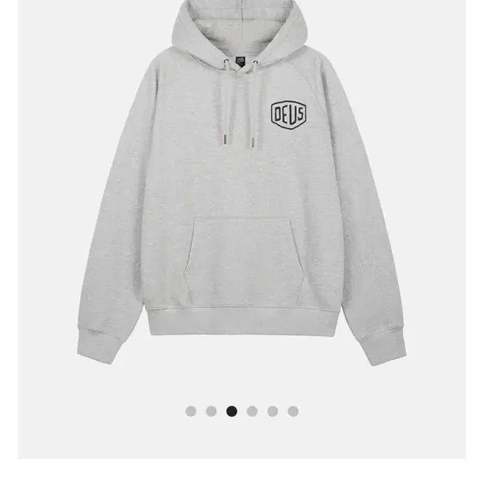 [BUNJANG] Deus Gimo Gray Hoodie / (Deus) 데우스 기모 그레이 후드티