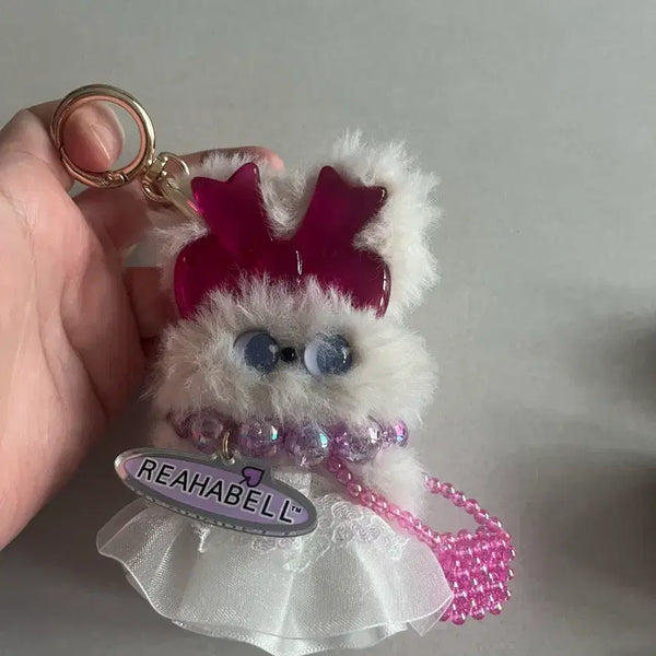 [BUNJANG] Lehabel Ribbon Charm / 래하벨 리본 키링