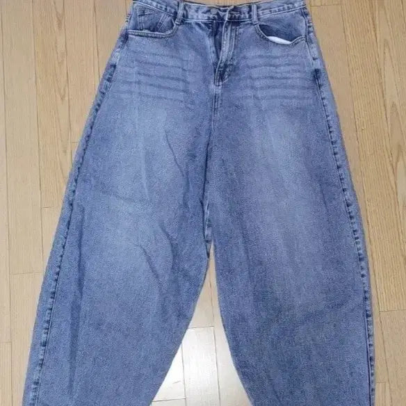 [BUNJANG] NOT4NERD Wide Denim Pants L / NOT4NERD 와이드 데님 팬츠 L