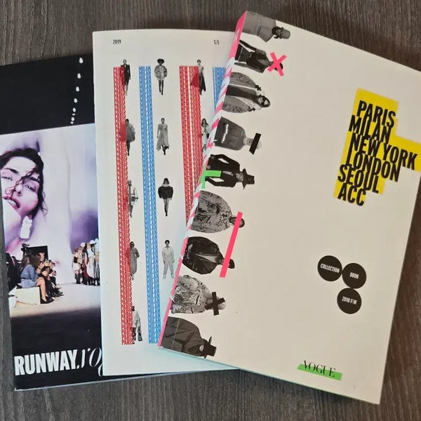 [BUNJANG] Vogue Collection Book Set (2018 FW, 2019 SS, 2020 SS) / 보그 컬렉션 북 셋트 (2018 fw 2019 ss 2020 ss)