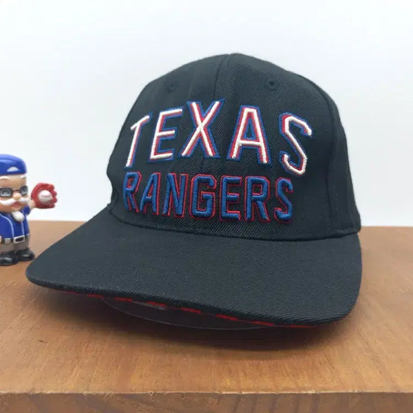 [BUNJANG] MLB Texas Rangers Snapback Baseball Cap / 야구 모자 MLB 텍사스 레인저스 블랙