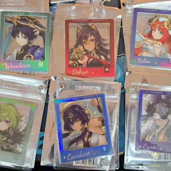[BUNJANG] Genshin Cafe Sumeru Transparent Polaroid Bundle Set / 원신카페 수메르 투명 폴라로이드 일괄판매