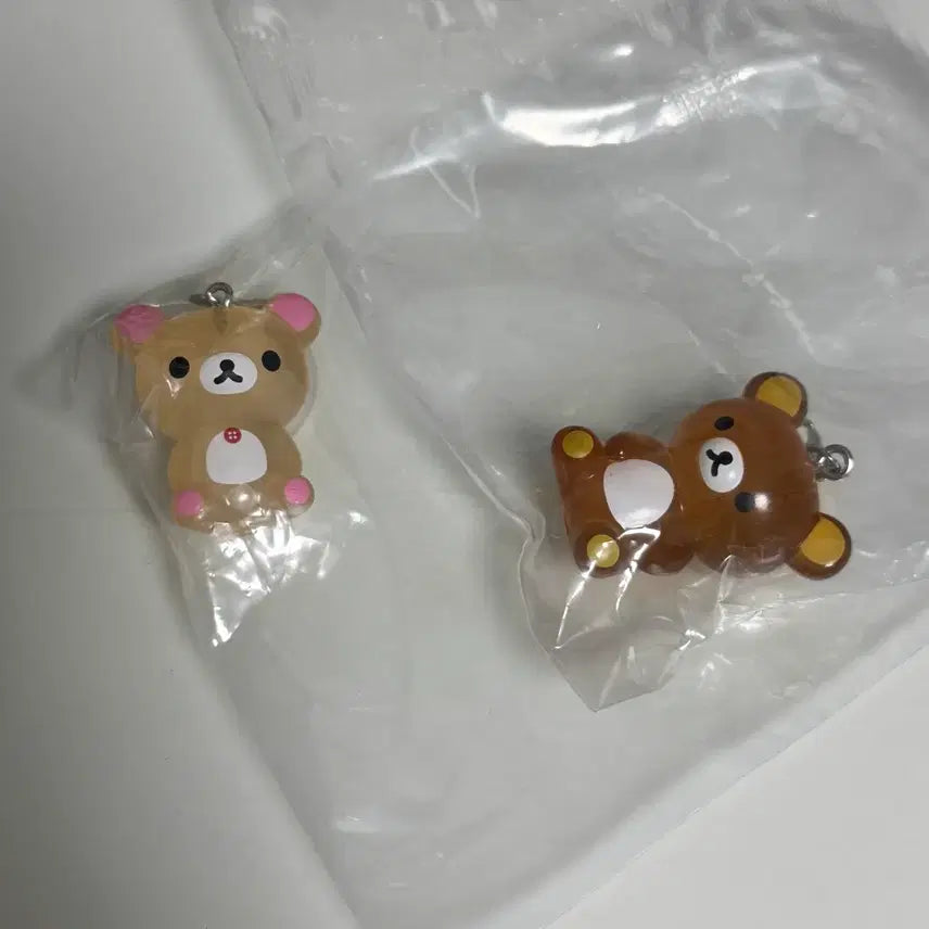 [BUNJANG] Rilakkuma Korilakkuma Maji Lucchi Keyring Gacha Bundle Set / (일괄) 리락쿠마 코리락쿠마 메지루시 키링 가챠