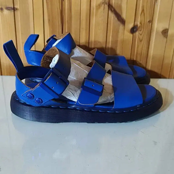 [BUNJANG] Dr. Martens Gryphon Blue Leather Sandals / 260mm 닥터마틴 그리폰 블루 가죽 샌들