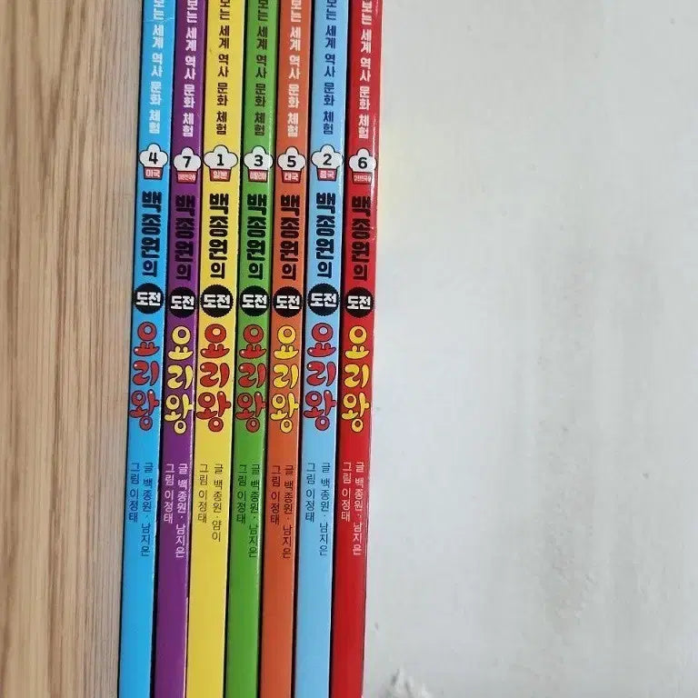 [BUNJANG] Baek Jong-won's Cooking King Set Children's Book / 백종원의 요리왕 세트