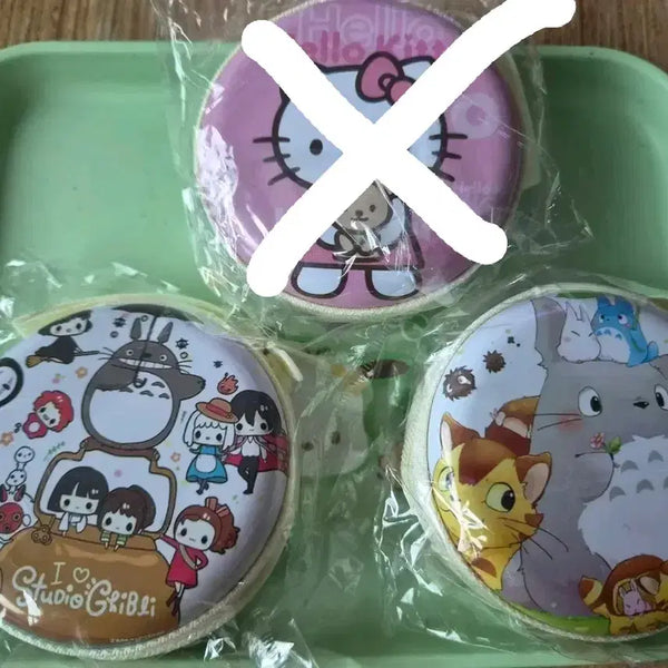[BUNJANG] Hello Kitty Studio Ghibli Coin Purse 3 Types / 헬로키티 스튜디오 지브리 동전지갑 3종