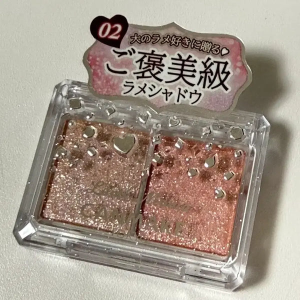 [BUNJANG] Canmake Creamania Glitter Shadow 02 Pink Poodle / 캔메이크 라메마니아 글리터 섀도우 02호 핑크푸들