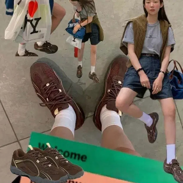 [BUNJANG] FILA Eshappe "Choco" Sneakers (240mm) - New / [미착용/새상품] FILA 휠라 에샤페 초코 (240mm)