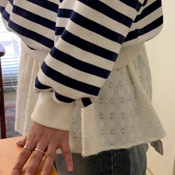 [BUNJANG] Daily Jou Shirring Layered Wrap Skirt / 데일리쥬 셔링 레이어드 랩 스커트