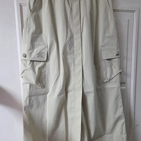 [BUNJANG] Ozweego Spring/Summer 2024 Cotton Skirt / 24년 오즈세컨 바스락 스커트