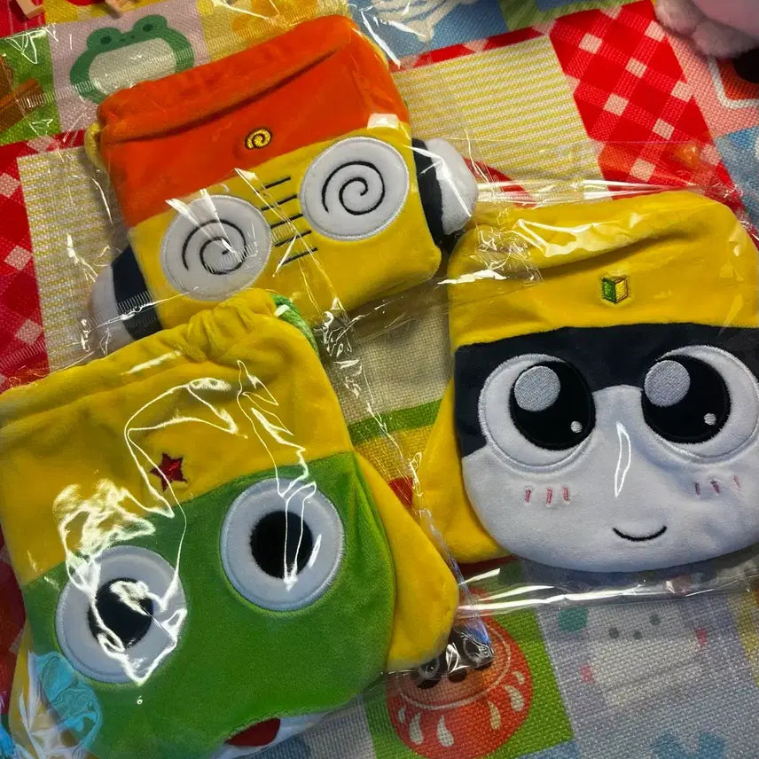 [BUNJANG] Keroro Sergeant Keroro Tamama Kururu Pouch / 개구리중사케로로 케로로 타마마 쿠루루 파우치