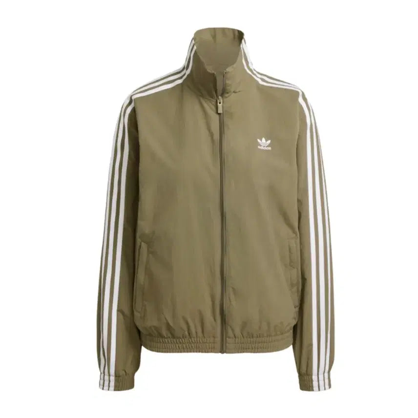 [BUNJANG] Adidas Woven Track Top Olive Windbreaker / (오늘만 이가격) 아디다스 우븐 트랙탑 올리브 바람막이 연준 손민수