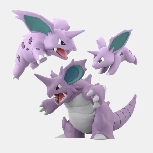[BUNJANG] Bandai Pokémon Scale World Nidorino Evolution Set / 반다이 포켓몬스터 스케일월드 니드킹 진화셋트