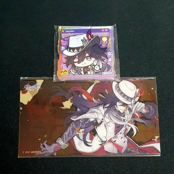 [BUNJANG] Honkai: Star Rail Ashwail Photocard & Magnet Set 3rd Anniversary Popup / 붕괴 스타레일 애쉬베일 포토카드 + 마그넷 세트 3주년 팝업 붕스 포카