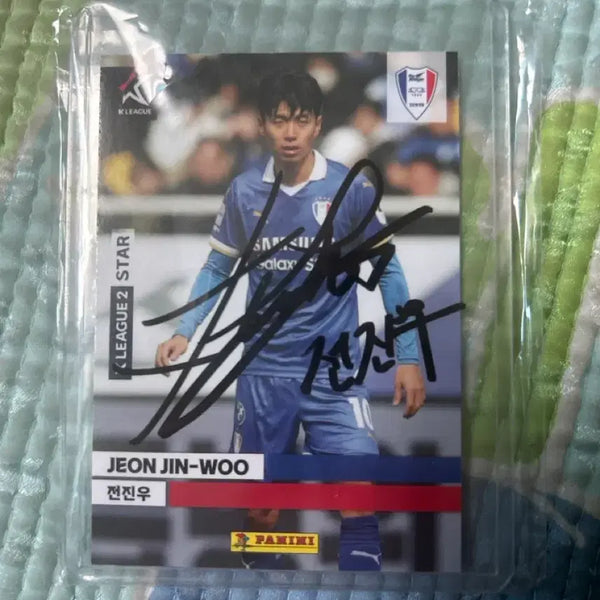[BUNJANG] Jeon Jinwoo Autographed Card / 전진우 친필사인 카드 마지막 가격
