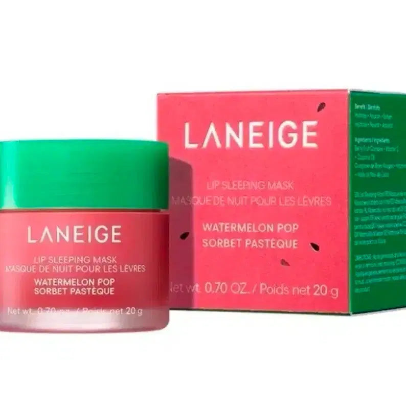 [BUNJANG] Laneige Lip Sleeping Mask Watermelon Pop 20g / 라네즈 립 슬리핑 마스크 워터멜론팝 20g