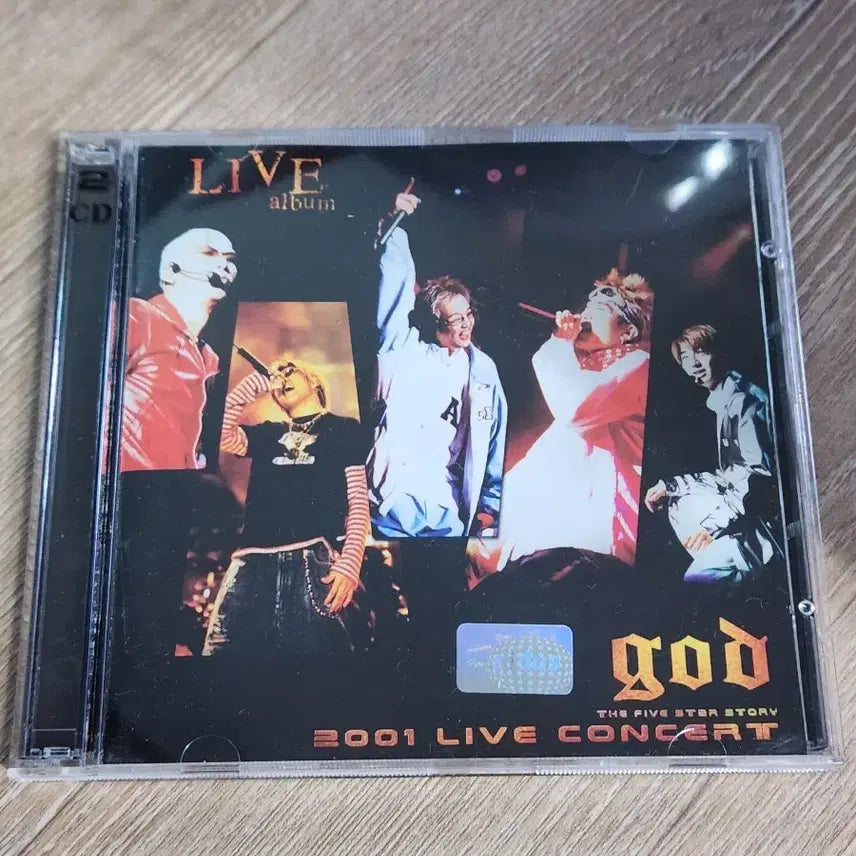 [BUNJANG] god 2001 Live Concert Album CD / god 지오디 2001 라이브 콘서트 앨범 CD
