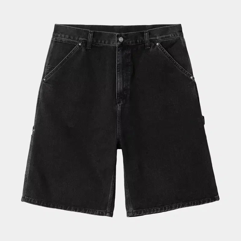 [BUNJANG] Carhartt WIP Riven Shorts Black Stone Washed / 칼하트WIP 리벳 쇼츠 M 블랙 스톤 워시드