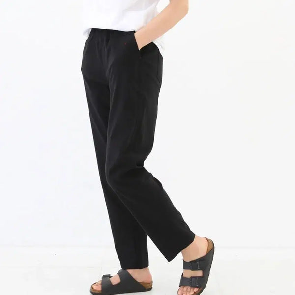 [BUNJANG] Summer Straight Span Pants (2 Pairs) / 일자스판 여름밴딩바지 2장