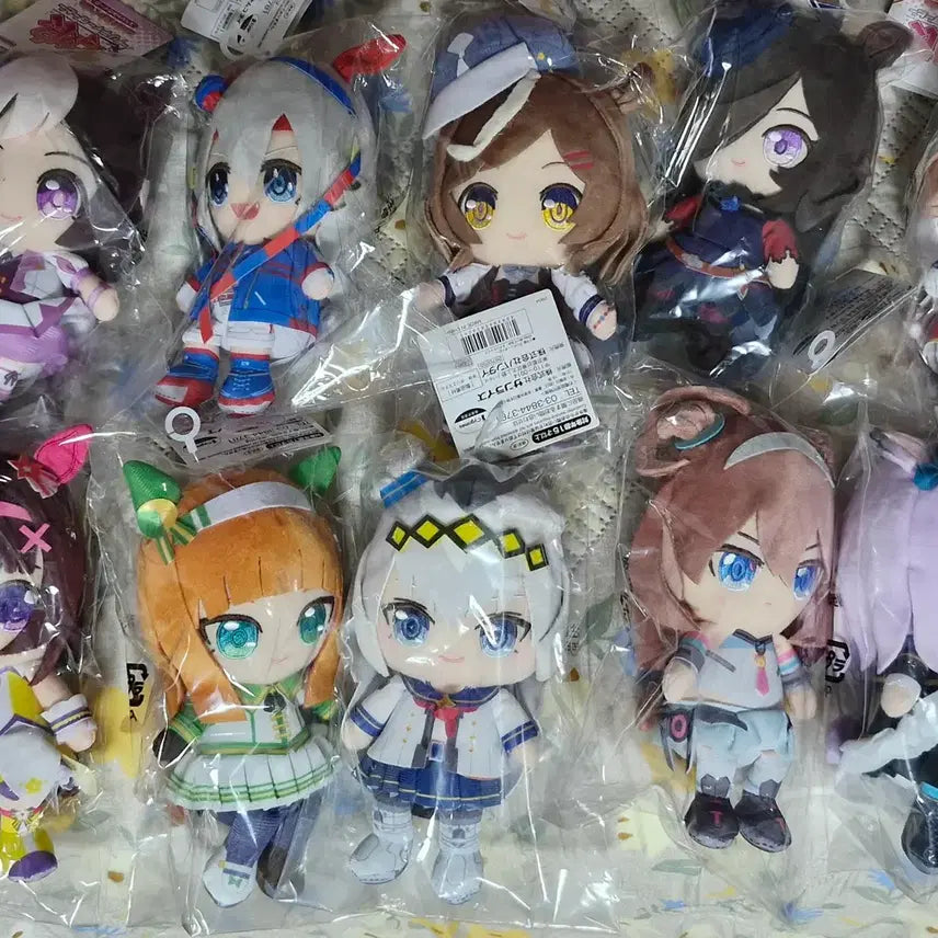 [BUNJANG] Uma Musume Pretty Derby Gold Ship Chibi Plush Doll / 우마무스메 프리티더비 치비 누이구루미 골드쉽