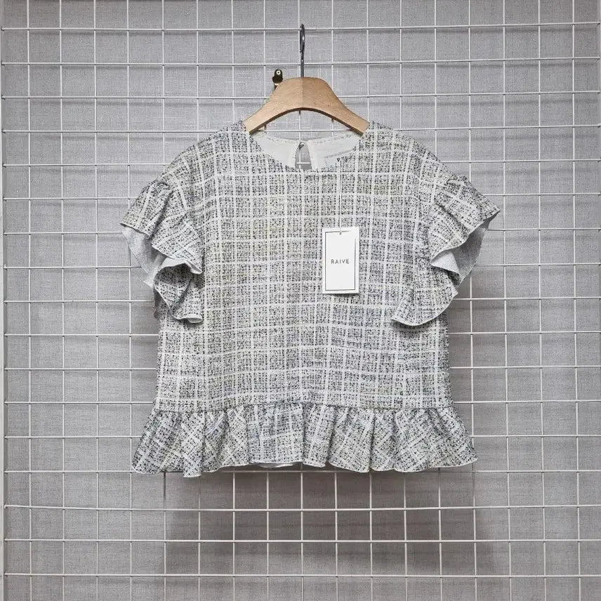 [BUNJANG] RAIVE Tweed Blouse / (새상품) RAIVE 레이브 트위드 블라우스