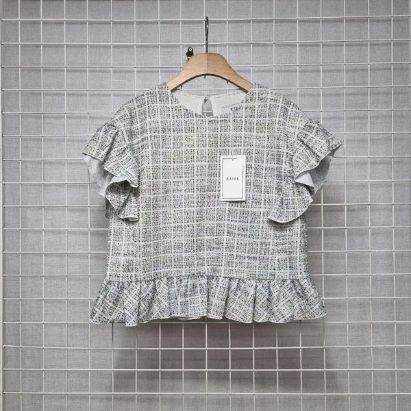 [BUNJANG] RAIVE Tweed Blouse / (새상품) RAIVE 레이브 트위드 블라우스