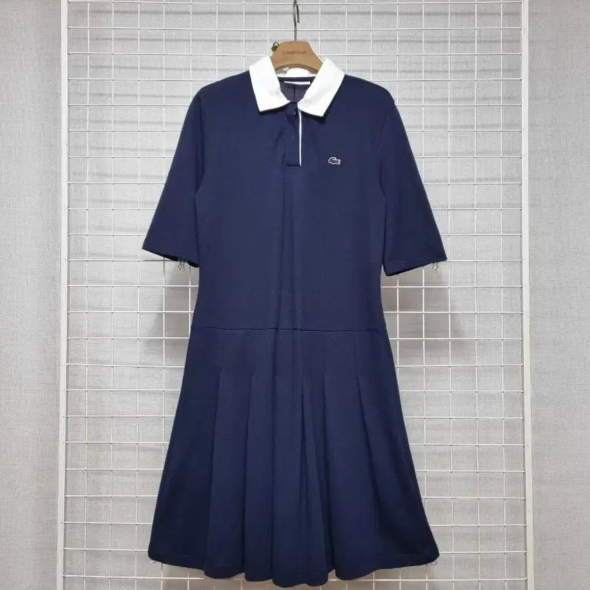 [BUNJANG] Lacoste Navy Polo Dress Size 36 / 라코스테 네이비 폴로 원피스 36