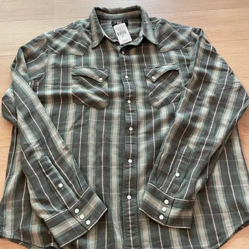 [BUNJANG] RRL Plaid Western Shirt XXL / 더블알엘 플레드 웨스턴셔츠 XXL