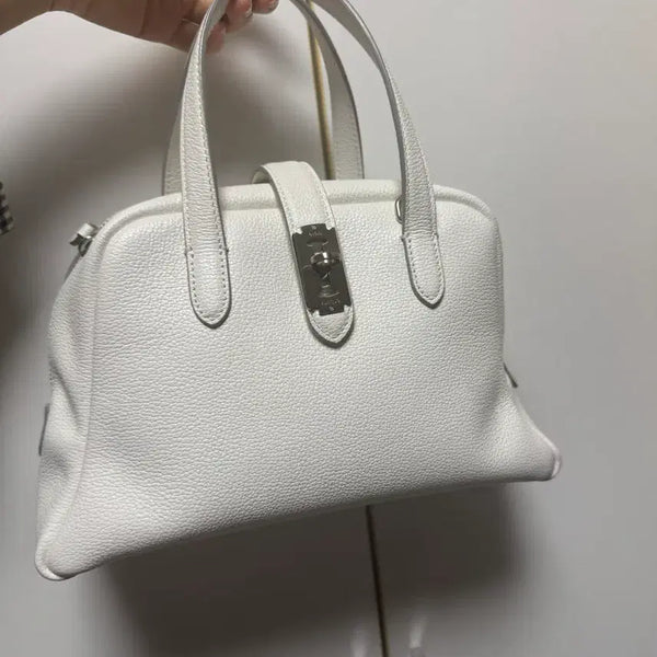 [BUNJANG] Vunque Tork Tote Small White Bag / [ 거의 새상품 ] 분크 토크 토트 스몰 S 화이트 가방