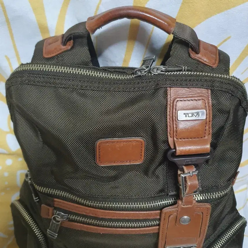 [BUNJANG] Tumi Knox Backpack Espresso Brown / 투미 에스프레소 브라운 녹스 백팩