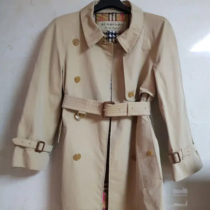 [BUNJANG] Burberry Trench Coat Beige / 버버리 트렌치코트 베이지
