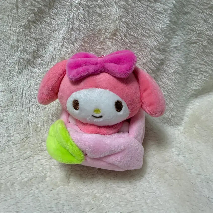 [BUNJANG] My Melody Fruit House Bag Charm Keychain / 마이멜로디 과일하우스 가방고리 키링