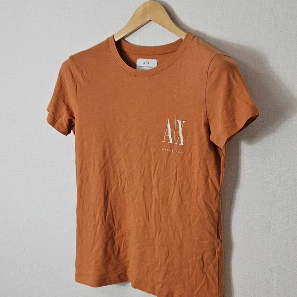 [BUNJANG] Giorgio Armani Exchange Women's Icon Logo Short Sleeve T-Shirt / 아르마니 익스체인지 우먼 반팔 티셔츠 아이콘로고 S (QR정품)