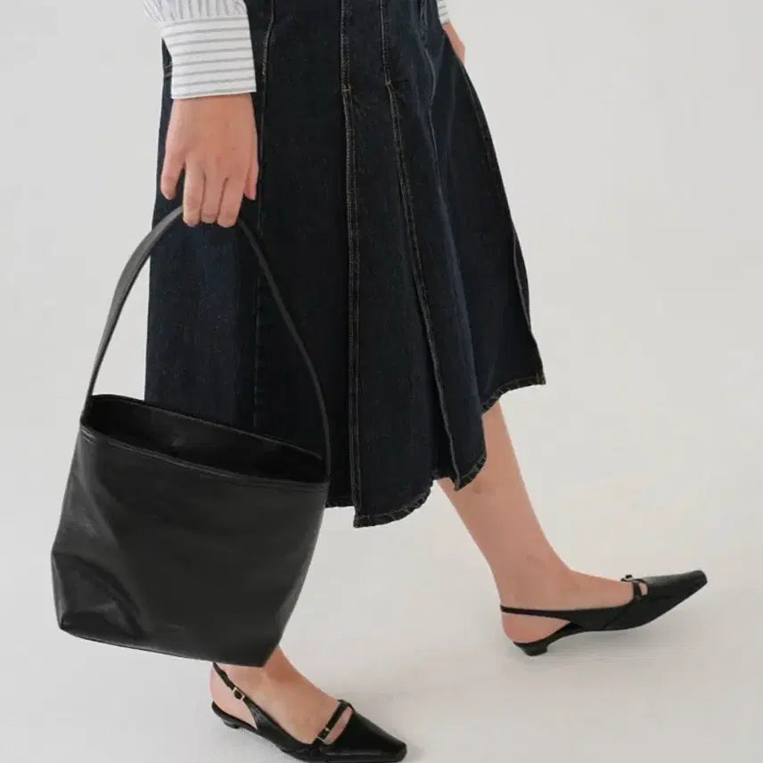 [BUNJANG] LENIPI Lea Bag Black Tote Bag / 레니비 레아백