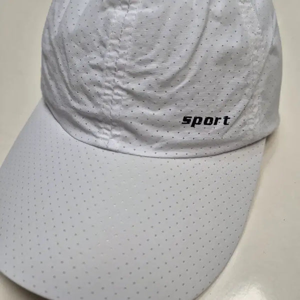 [BUNJANG] Sport Mesh Ball Cap (White) / 스포츠 메쉬 볼캡 (화이트)  새상품