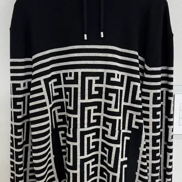 [BUNJANG] Balmain Men's Cotton Pullover Hoodie M / 발망(Balmain) 남성 코튼 풀오버 후디 M